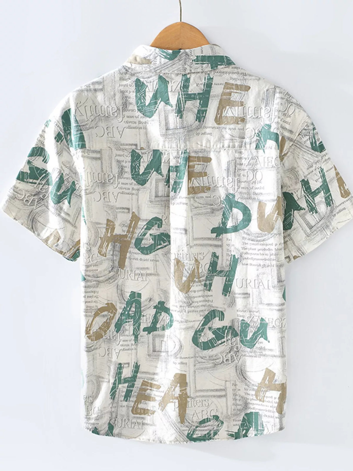 Men's Printed Short Sleeve Shirt