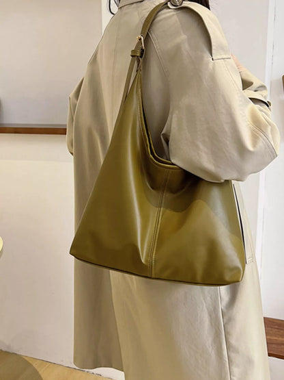 PU Leather Shoulder Bag