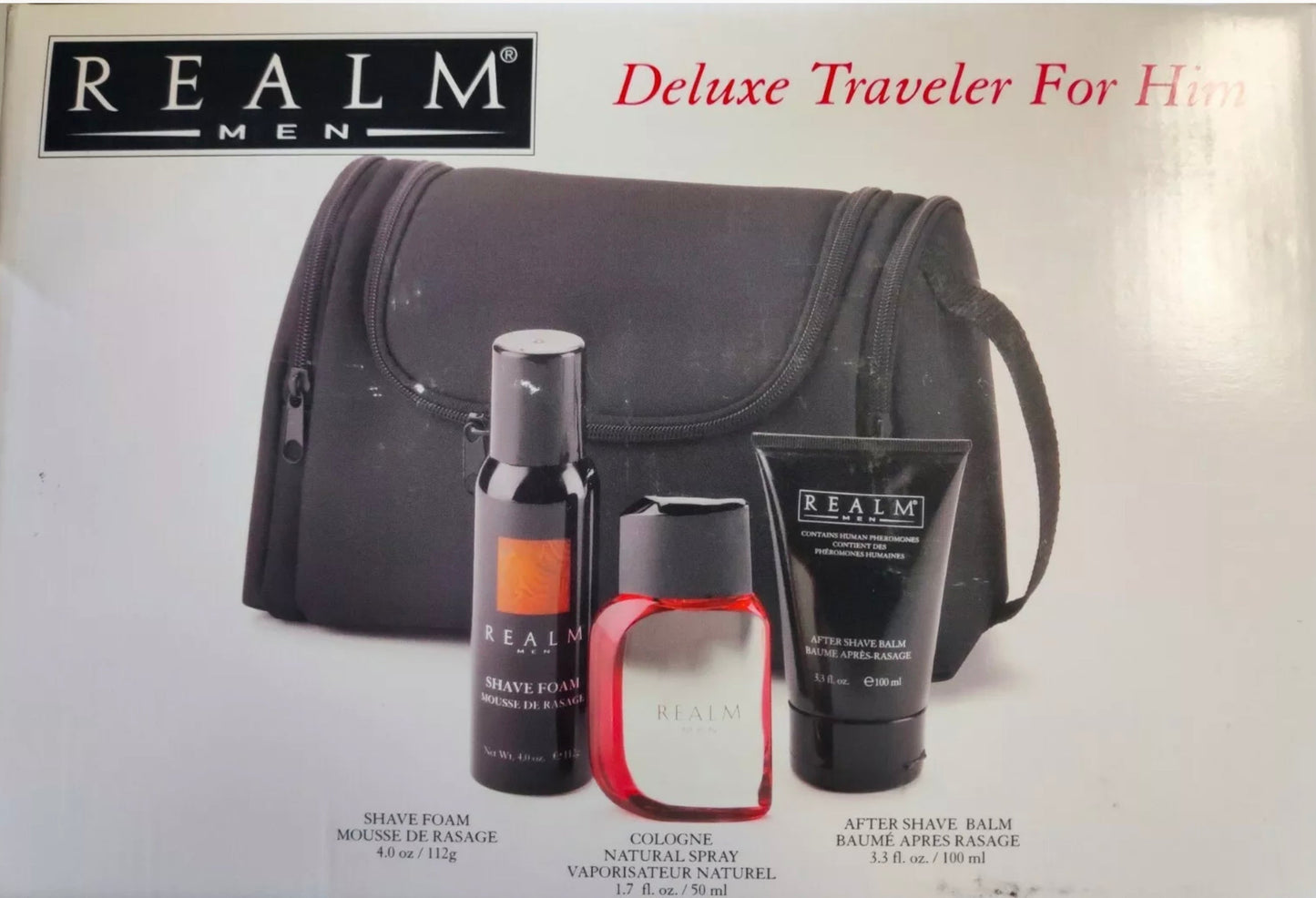 Realm Men Deluxe Traveler 4 Piece Set