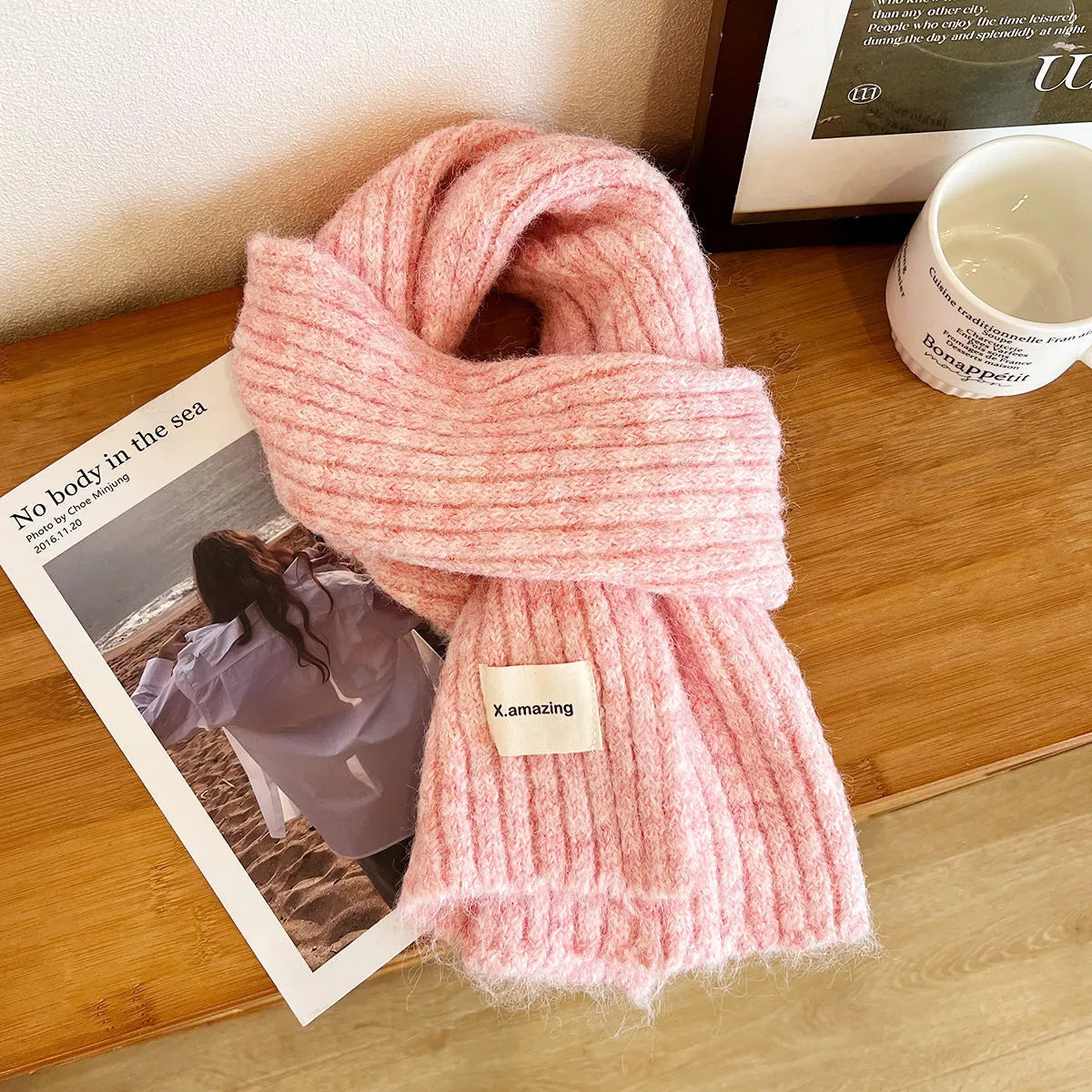 Soft Knit Winter Scarf