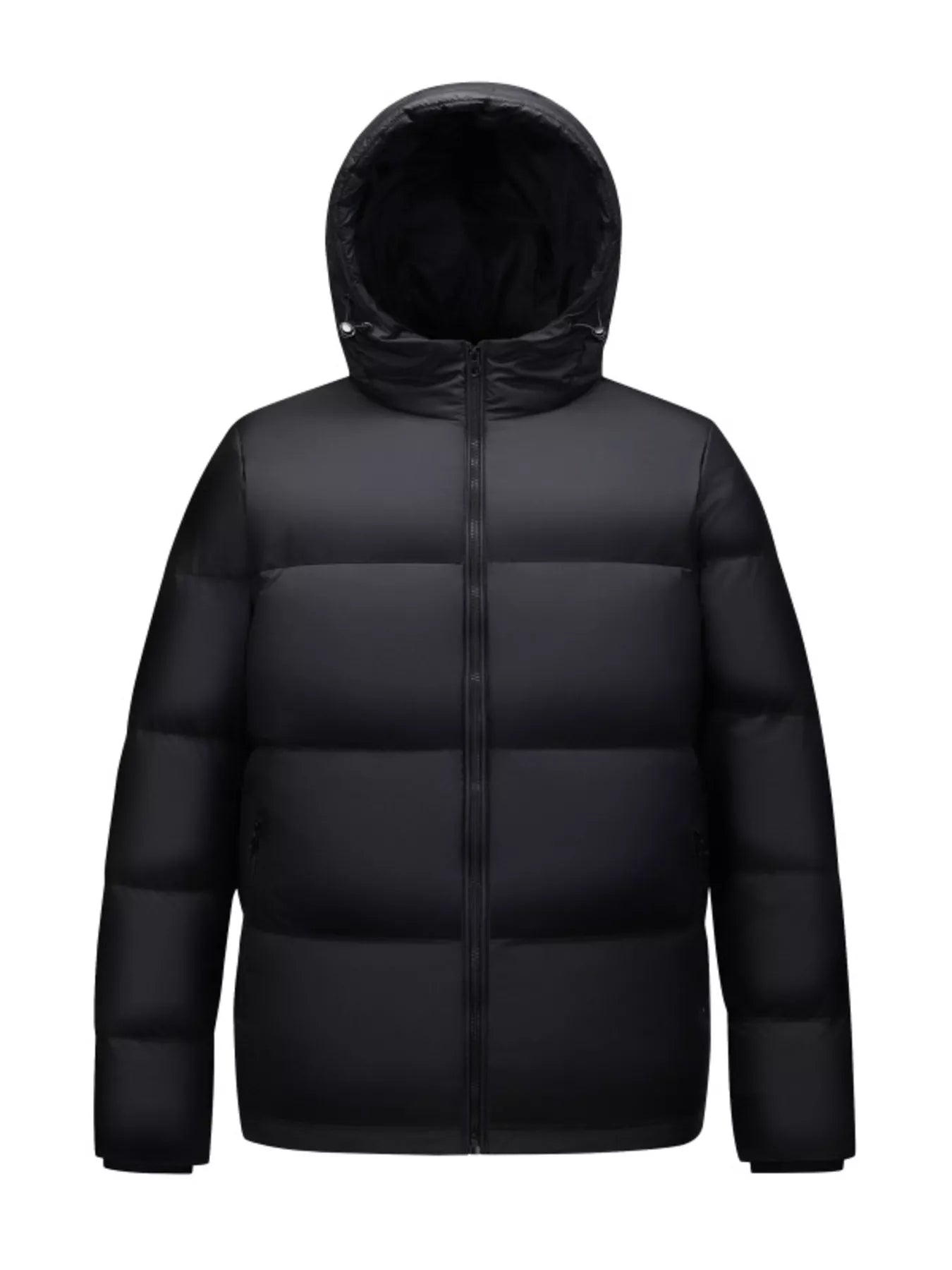 Men's Full Size Warm Padded Hooded Puffer Jacket Plus Size
