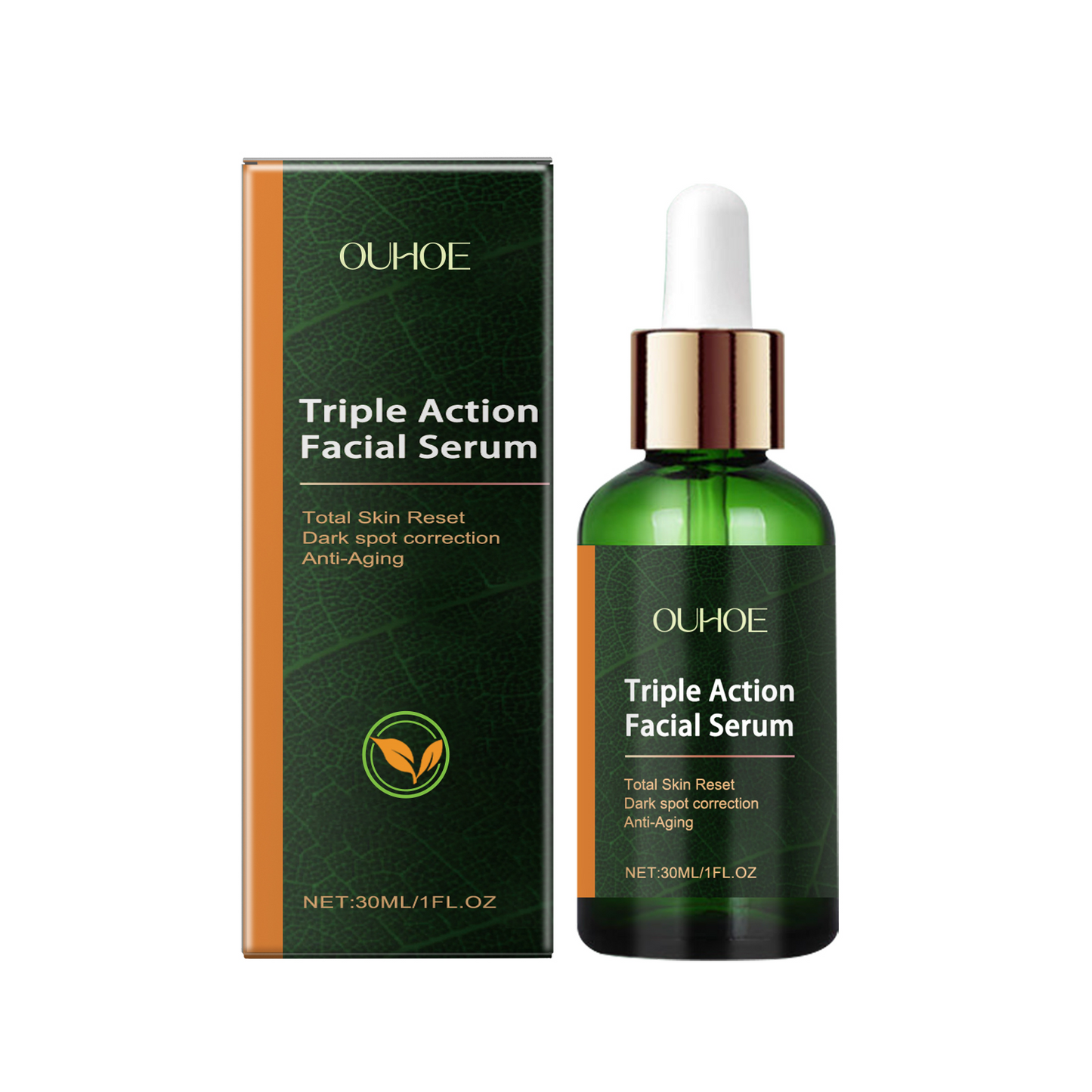 OUHOE Facial Essence, A Firming, Hydrating, Moisturizing And Brightening Daily Facial Care Serum
