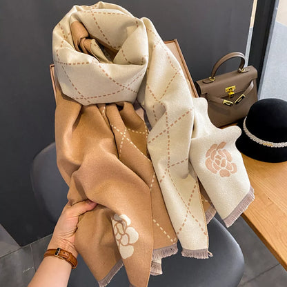 Raw Hem Scarf