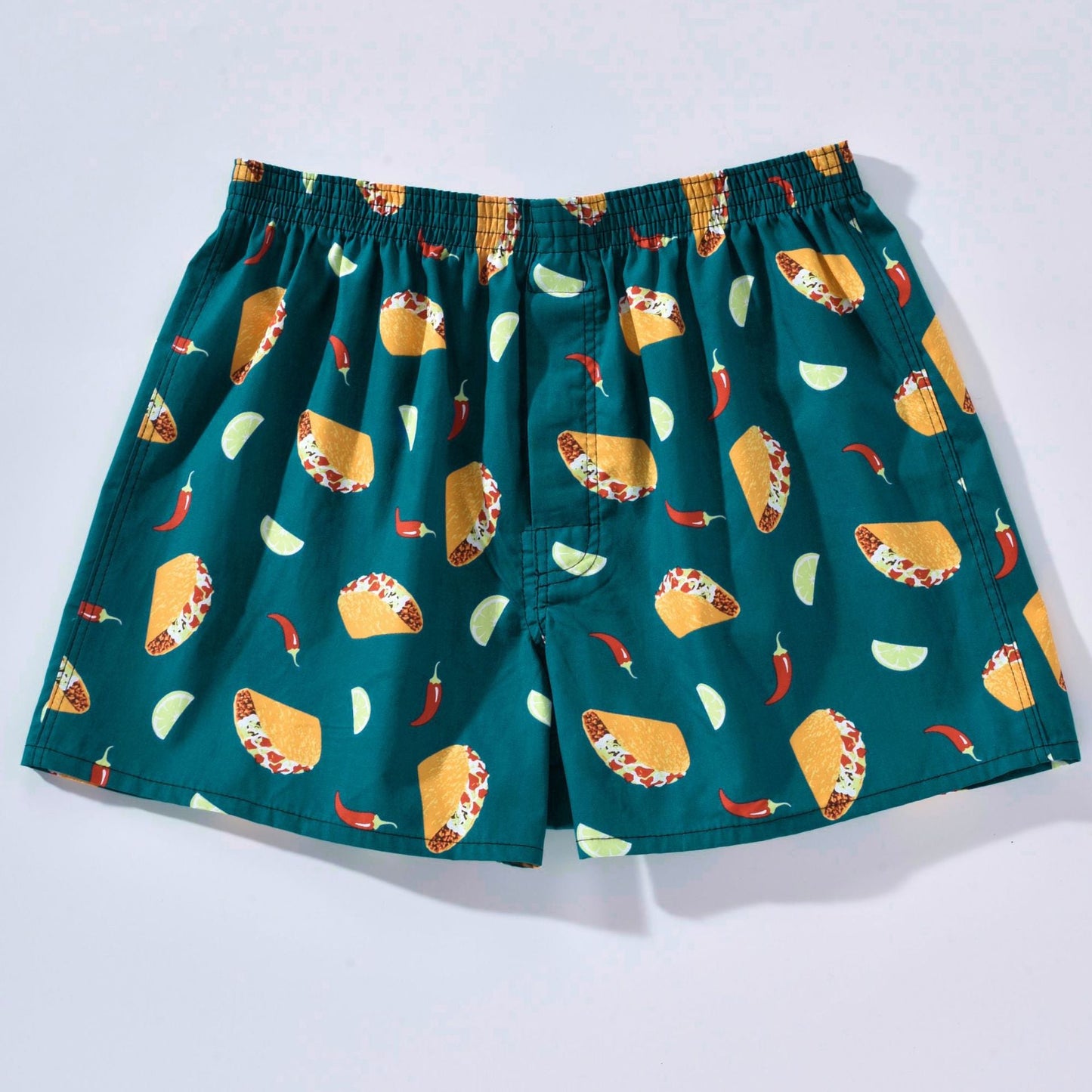 Men's Woven Printed Fashionable Home Shorts
