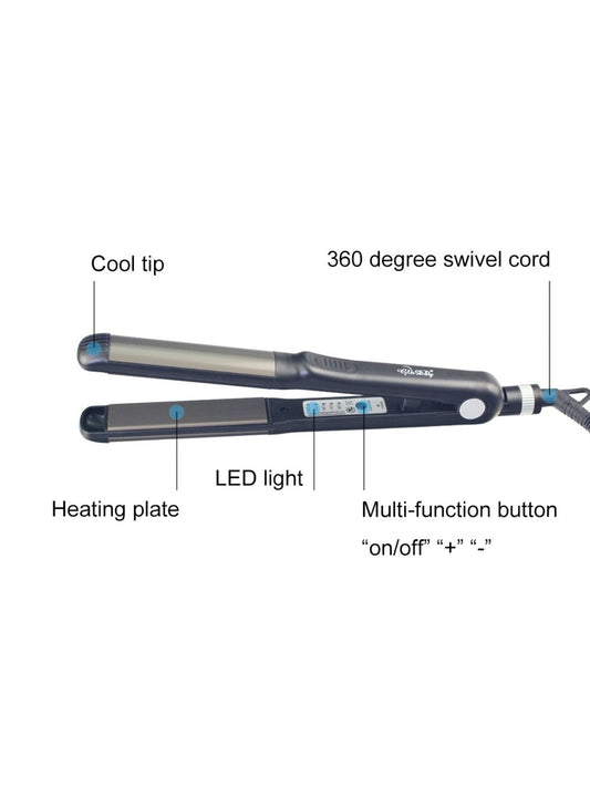 2-in-1 Hair Straightener & Curler