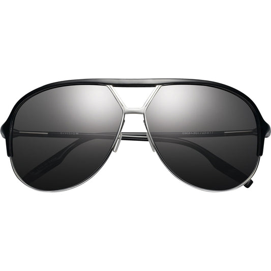 Division Polished Black-Chrome/Grey Polarized