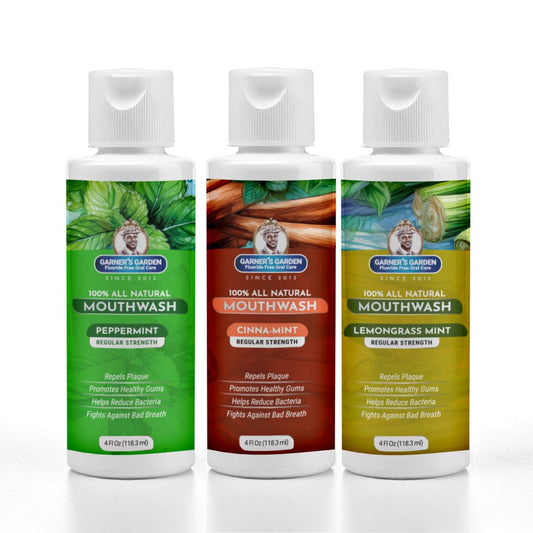 Travel Sized - Natural Mouthwash | H2O2 | Fluoride Free