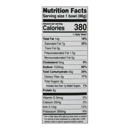 Nong Shim Spicy Chicken Bowl Noodle Soup, 3.03 Oz, 12 Pack