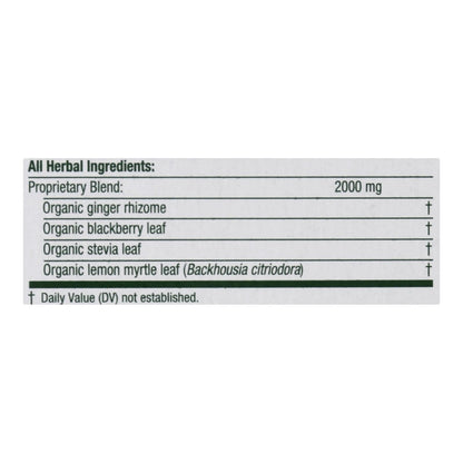 Organic Ginger Aid Herbal Tea - 16 Bags, Case of 6