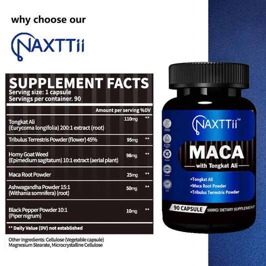 Maca Gold Capsules 90 Count Dual-Action Defense  Anti-Fatigue   Antioxidant   Immune Shield  Cellular-Level Endurance Engine