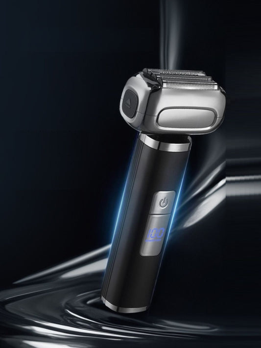 Waterproof Electric Foil Shaver with LED Display