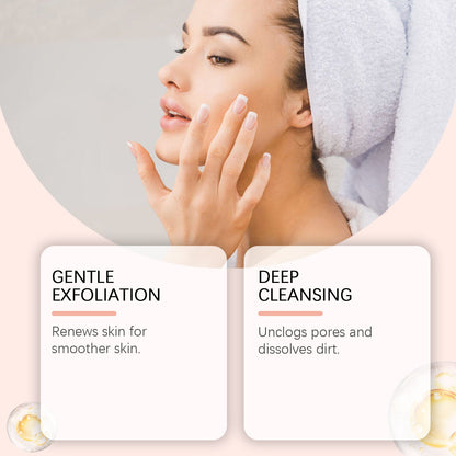 Hoygi The Facial Exfoliating Gel, Refreshing And Gentle Cleansing Facial Skin Delicate Moisturizing Oil Control Skin Care