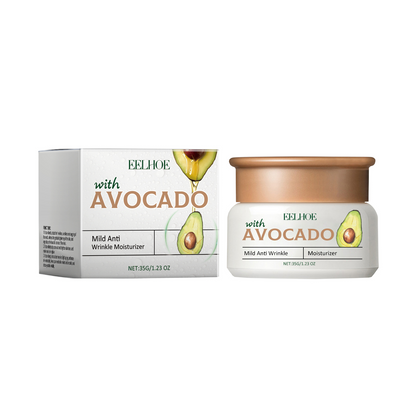 EELHOE Avocado Cream For Wrinkles Gentle Moisturizing Facial Skin Moisturizing Daily Cream