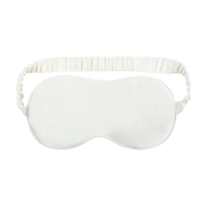 PURE SOL. Silk Sleep Eye Mask - Ruby Red