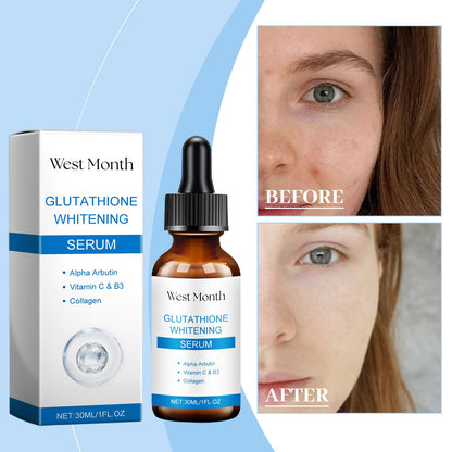 West&Month Glutathione Brightening Serum, Moisturizing, Nourishing And Moisturizing Face Care Serum