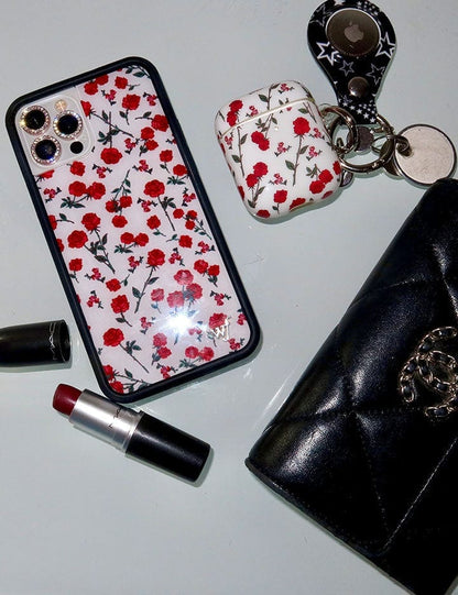 Red Roses AirPods