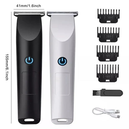 Men Pro Electric Hair Clippers Beard Trimmer Cutting Barber Shaving Machine Black Logistics Only For USPS. TK TMEU Only For Self-pickup