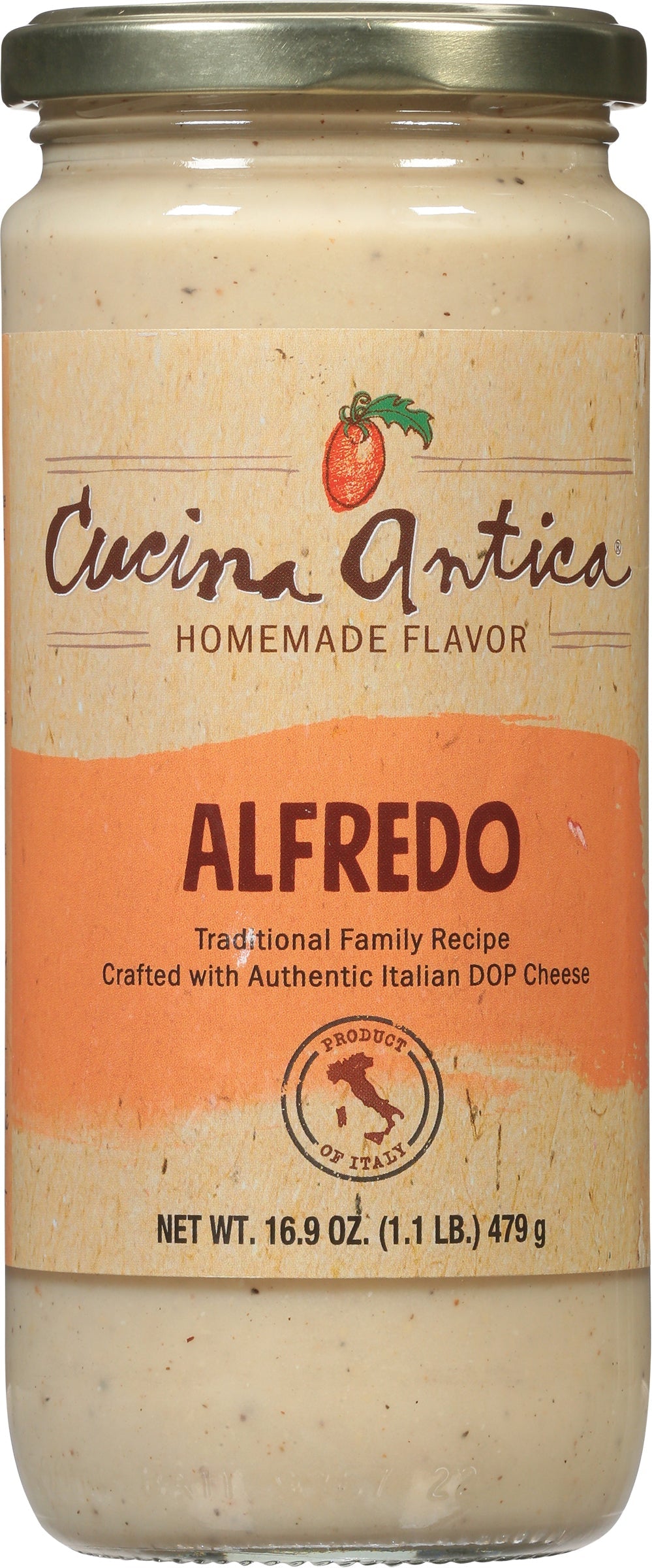 Cucina Antica Alfredo Sauce, 6 Pack | 16.9 Fl Oz Each