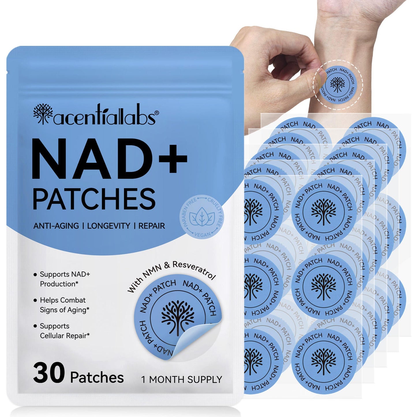 Relaxation Calmness And Pressure Drop Nursing Patch - 30 Patches