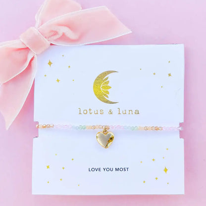 "Love You Most" Goddess Bracelet