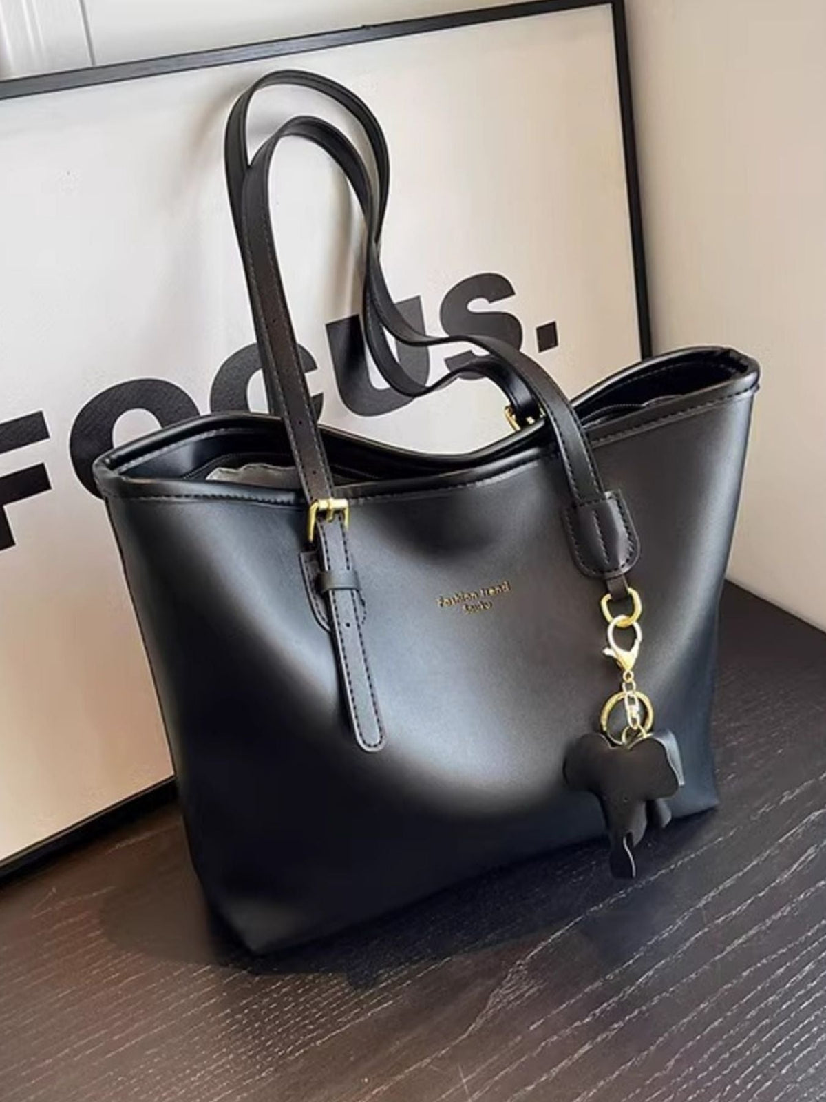 PU Leather Tote Bag