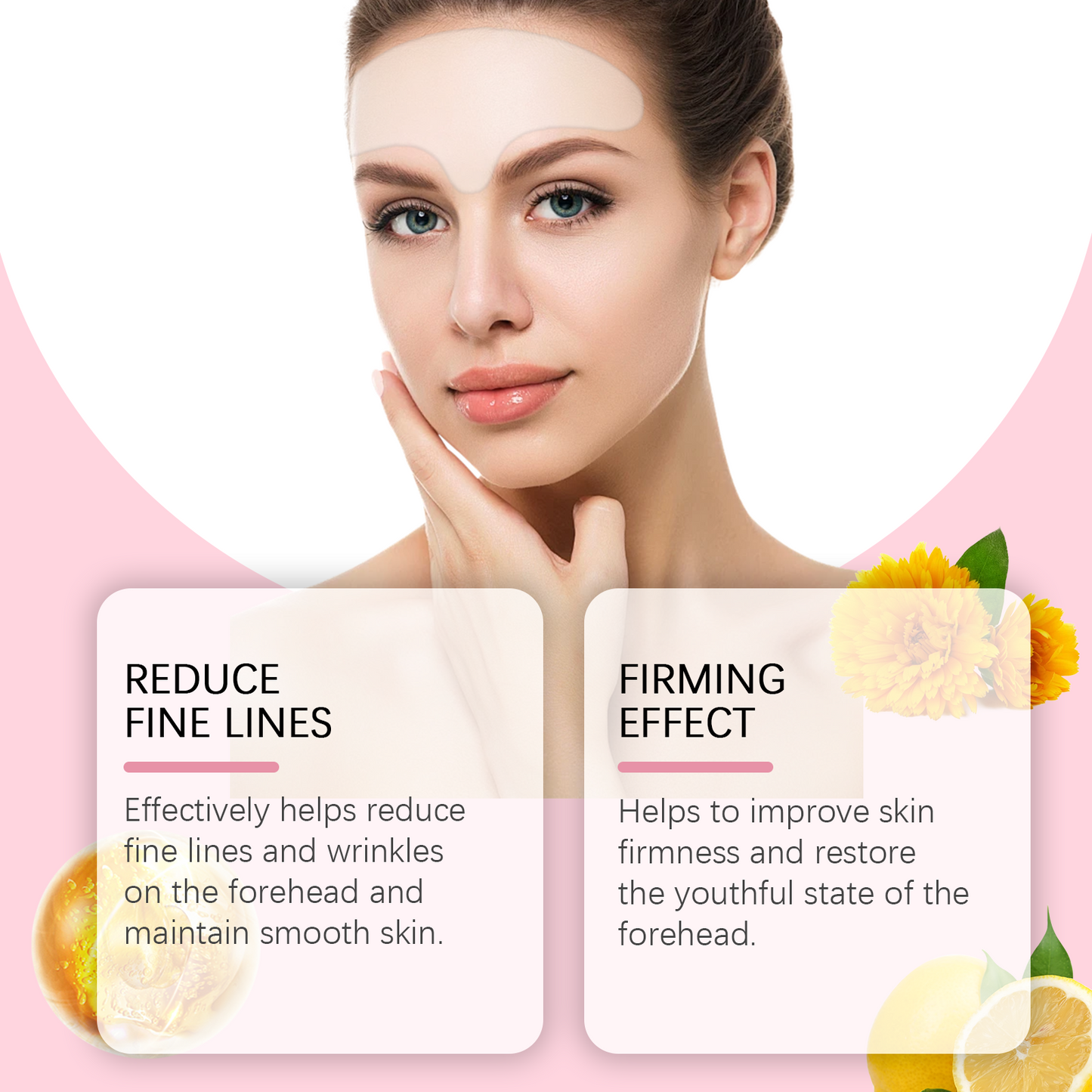 EELHOE Forehead Patch Lifts, Nourishes, Nourishes, Moisturizes And Reduces Wrinkles