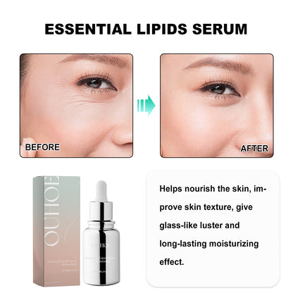 OUHOE Essentical Lipids Serum, The Face Tightens The Fine Lines Of The Eyes Of The Law Wrinkles The Skin Anti-Wrinkle And Anti-Aging