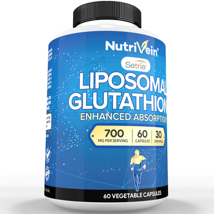 Nutrivein Premium Liposomal Glutathione Supplement 700 mg - 60 Capsules