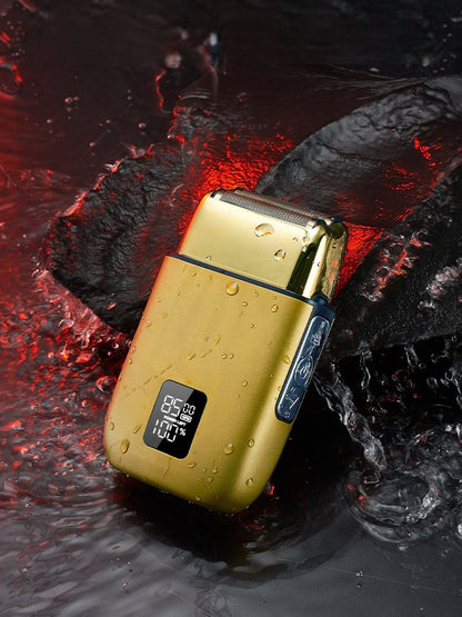 Portable Mini Shaver with LED Display