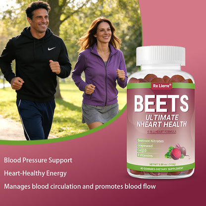 Beet Gummy Candies