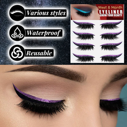 Eyelash And Eyeliner Stickers