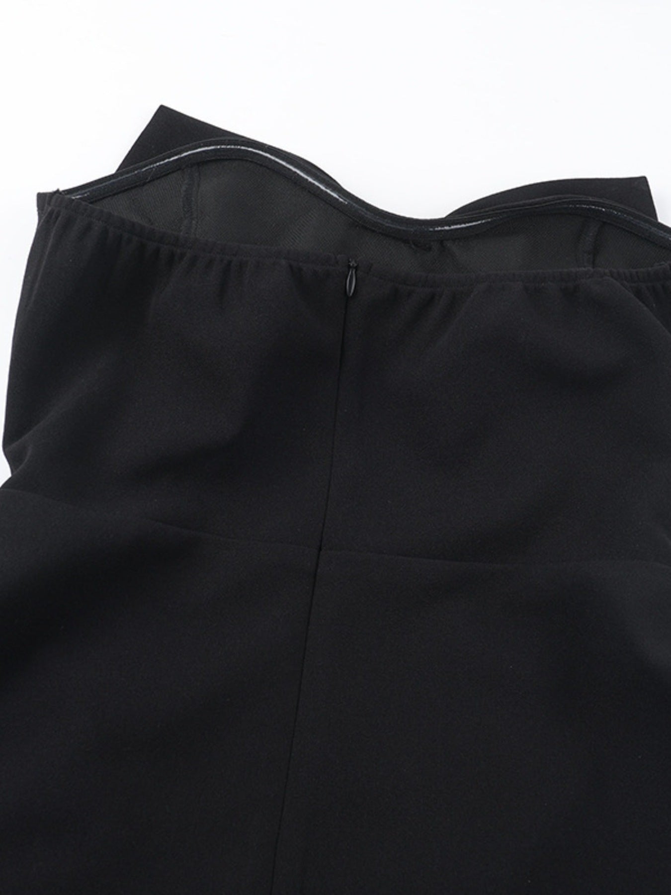 Bowknot Strapless A-Line Mini Dress