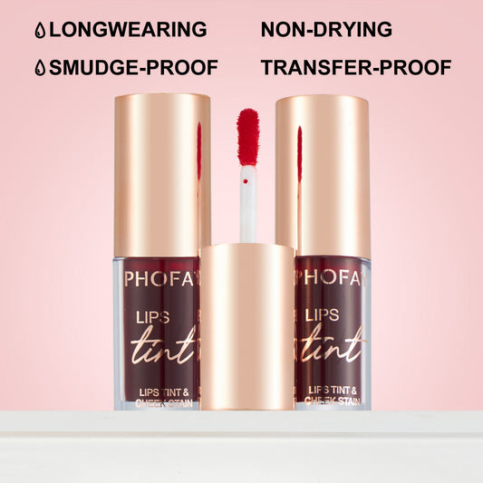 Phofay Long-Wearing Non-Drying Lip & Cheek Tint – 4 ML