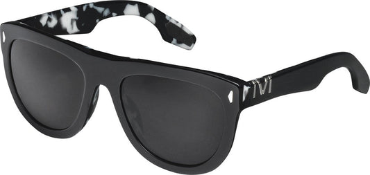 Jagger -  Polished Black - Marble Stone / Grey Lens