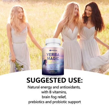 Yerba Magic Yerba Mate Pure Clean Energy 60 Capsules