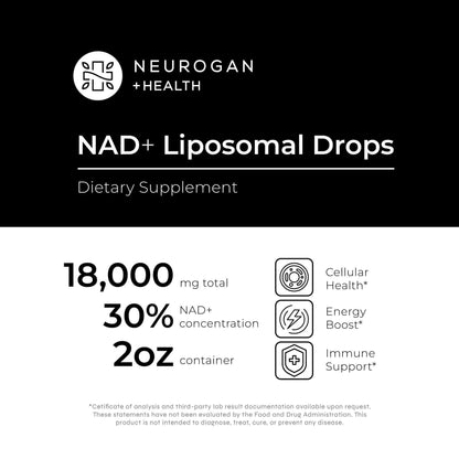 Liposomal NAD+  Liquid Drops