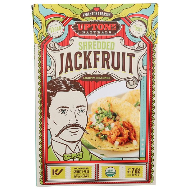 Upton's Naturals Shredded Jackfruit, Lightly Seasoned (6-Pack)