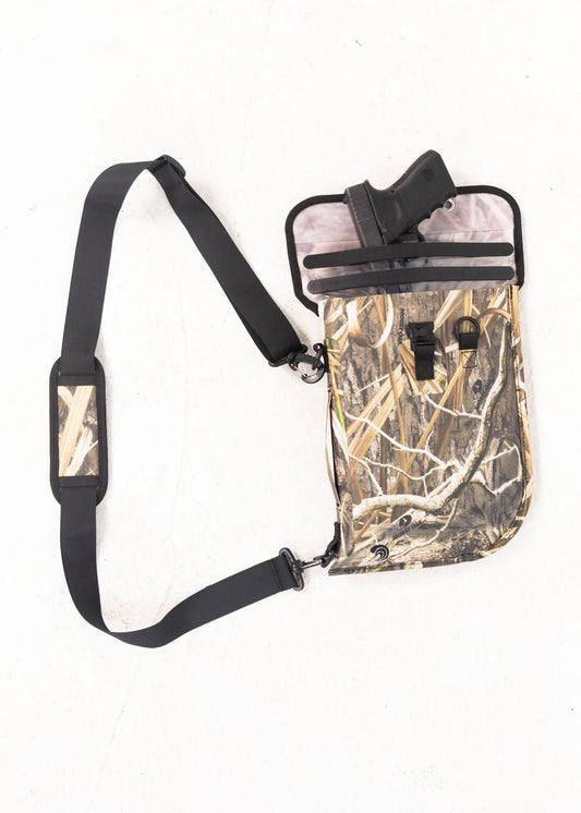 Mossy Oak - Auto-Sealing, Waterproof, Floating, Scent Proof Universal Pistol / Utility Dry Bag