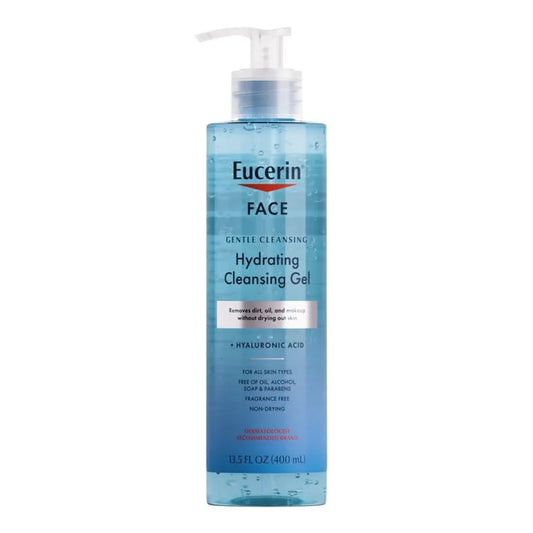 EUCERIN Face Gentle Cleansing Hydrating Cleansing Gel With Hyaluronic Acid