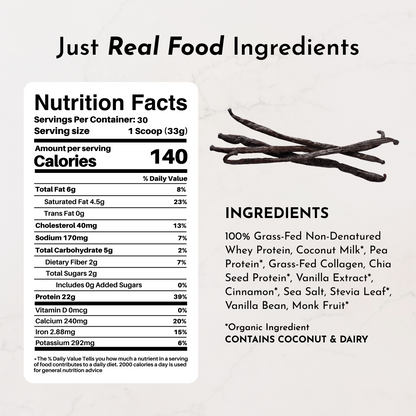 Vanilla Bean Protein Powder