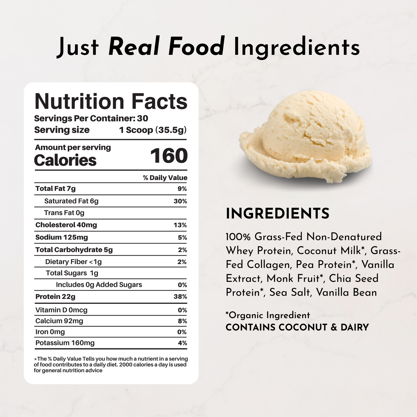 French Vanilla Protein Powder