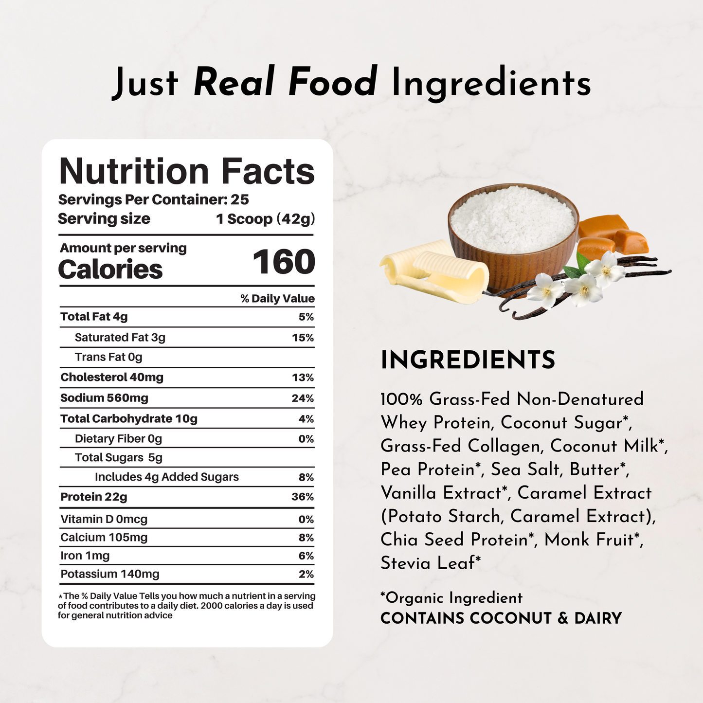 Salted Caramel Protein Powder