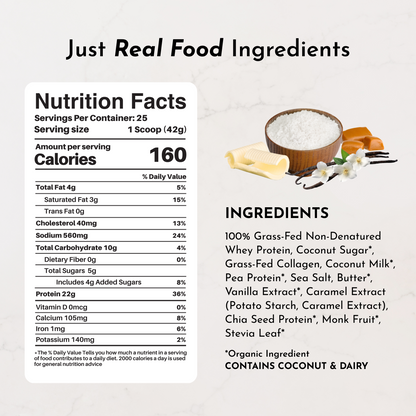 Salted Caramel Protein Powder