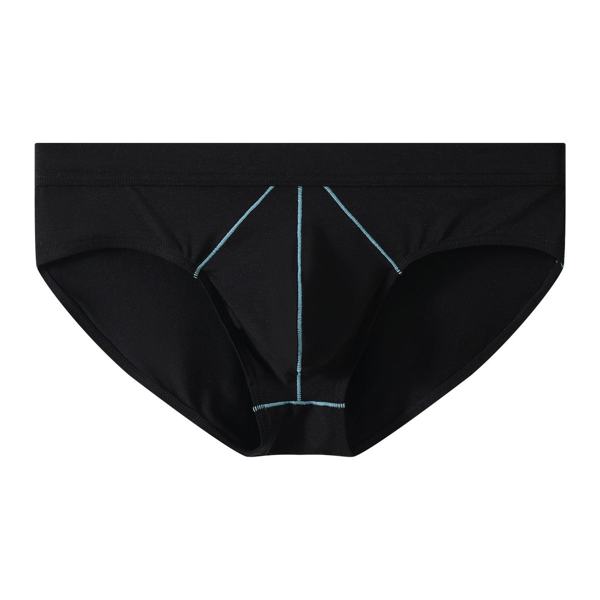 Mens Sexy Low-rise Solid-color Briefs