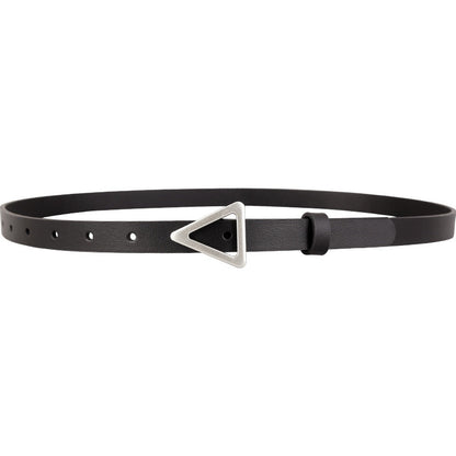 Triangle Buckle Skinny Belt