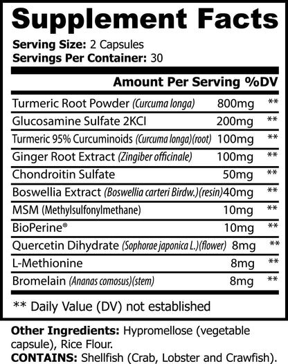 Platinum Turmeric Advanced Joint Support, Inflammation Relief, And Antioxidant Protection