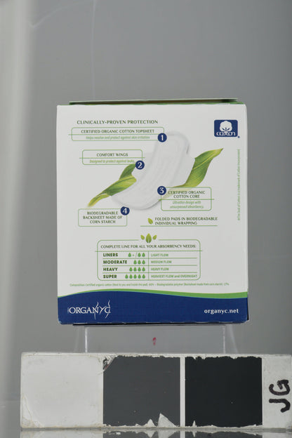 Organyc - Pads Night Ctn Fold W/wng - 1 Each - 10 CT