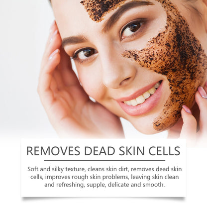 Jaysuing Honey Brown Sugar Scrub For Deep Cleansing, Moisturizing And Brightening Skin Scrub
