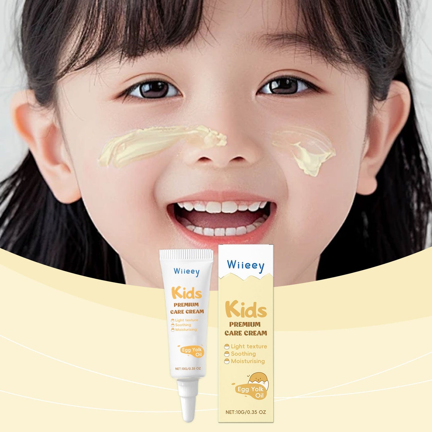 Wiieey Children's Special Care Essence Cream, Moisturizing, Moisturizing, Moisturizing, Moisturizing And Moisturizing Body Lotion