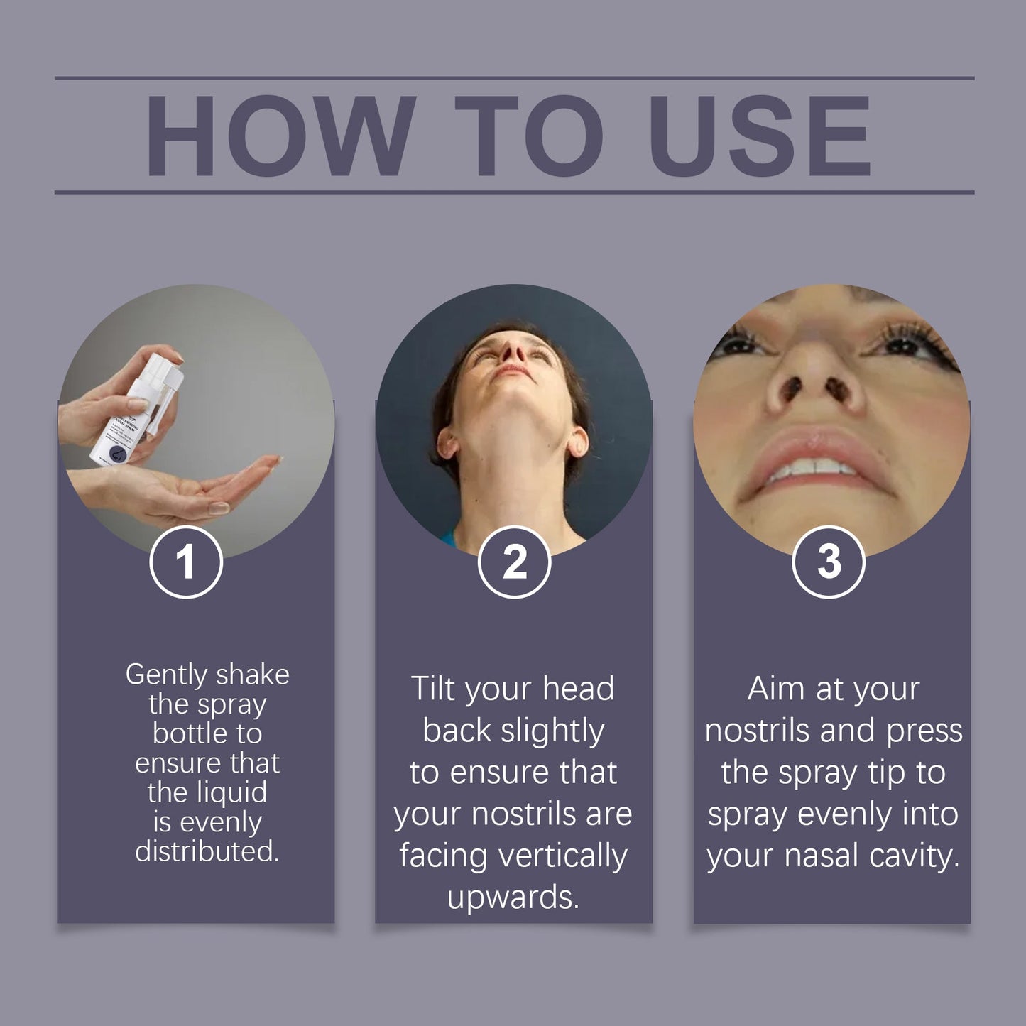 South Moon Nasal Relief Adult Sleep Nasal Congestion Cleaning Repair Nasal Care Spray